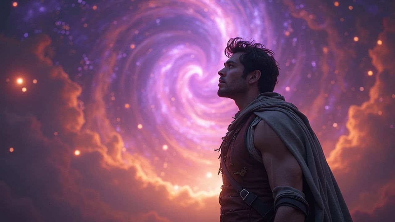 Eternal Love in Cosmic Wonder