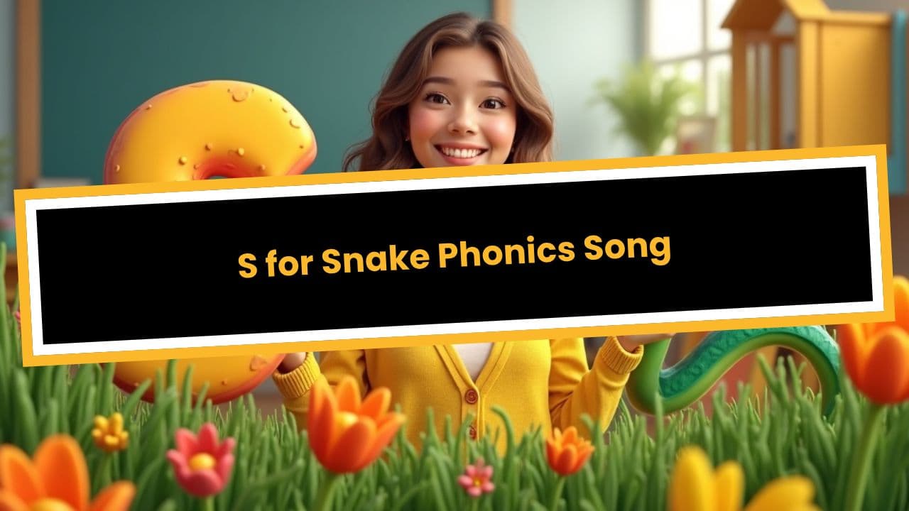 S for Snake Phonics Song