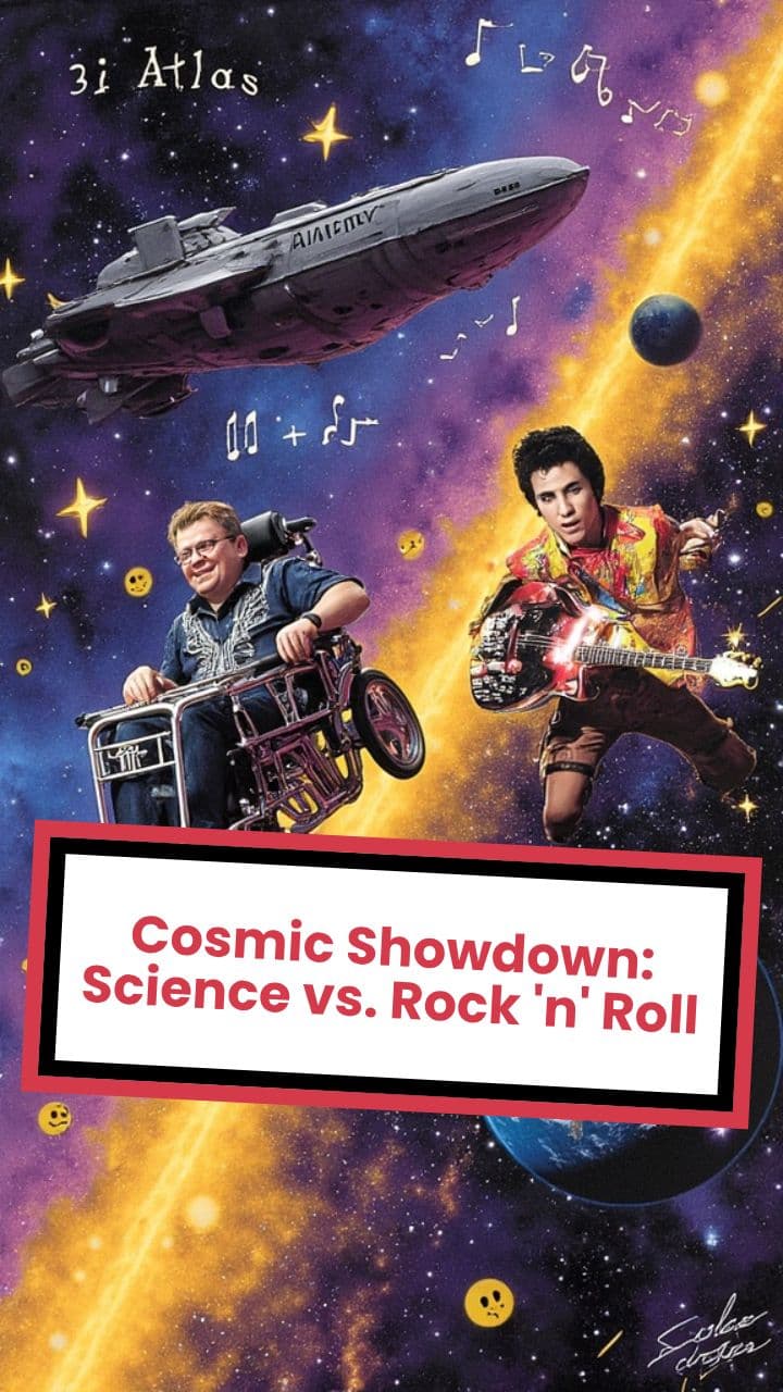 Cosmic Showdown: Science vs. Rock 'n' Roll