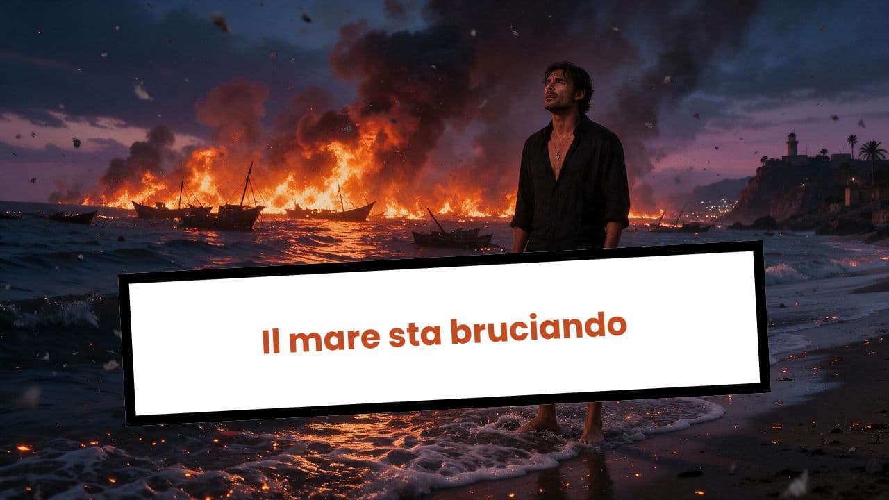 Il mare sta bruciando