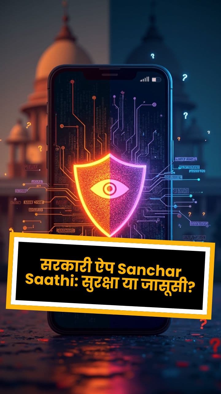 सरकारी ऐप Sanchar Saathi: सुरक्षा या जासूसी?
