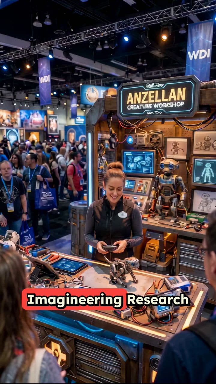 Anzellan Creature Workshop Debuts at D23