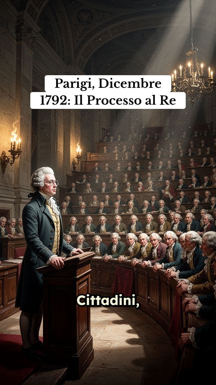 La Condanna di Robespierre a Luigi XVI