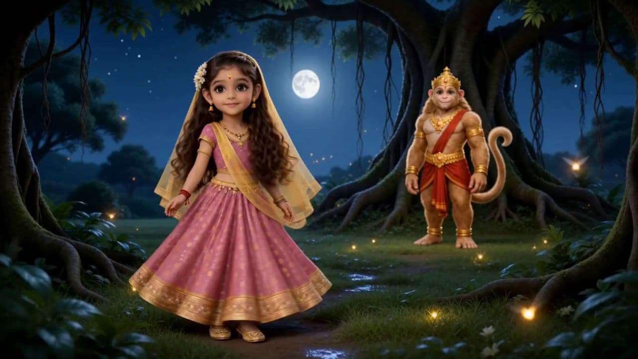 Deel 2 Hanuman Tells Krishna Janmashtami Story