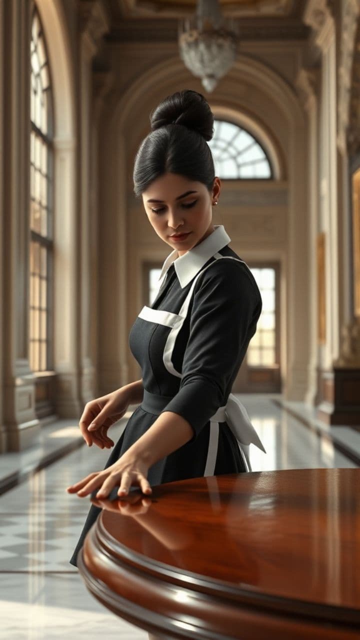 A Maid's Unexpected Moment