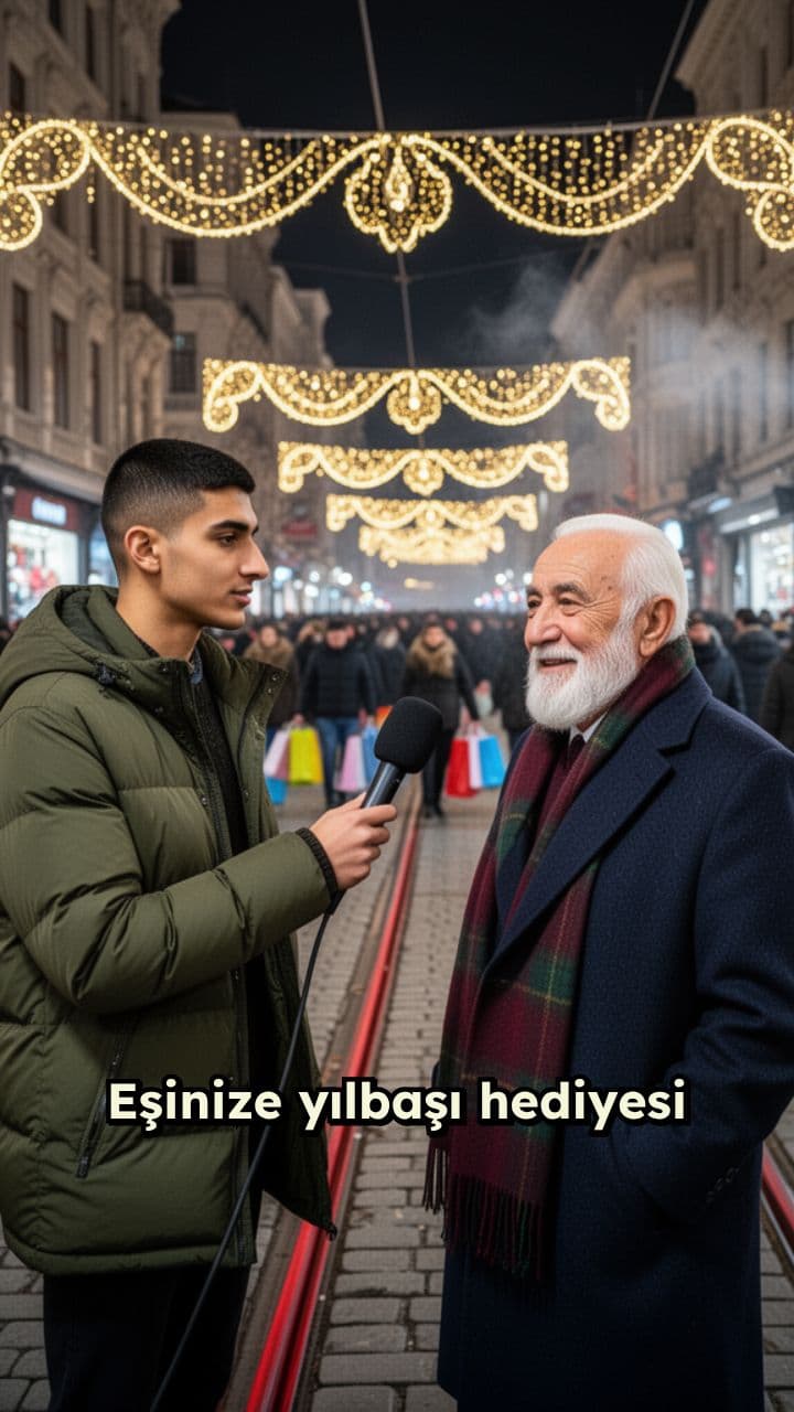 Istanbul New Year Street Interview