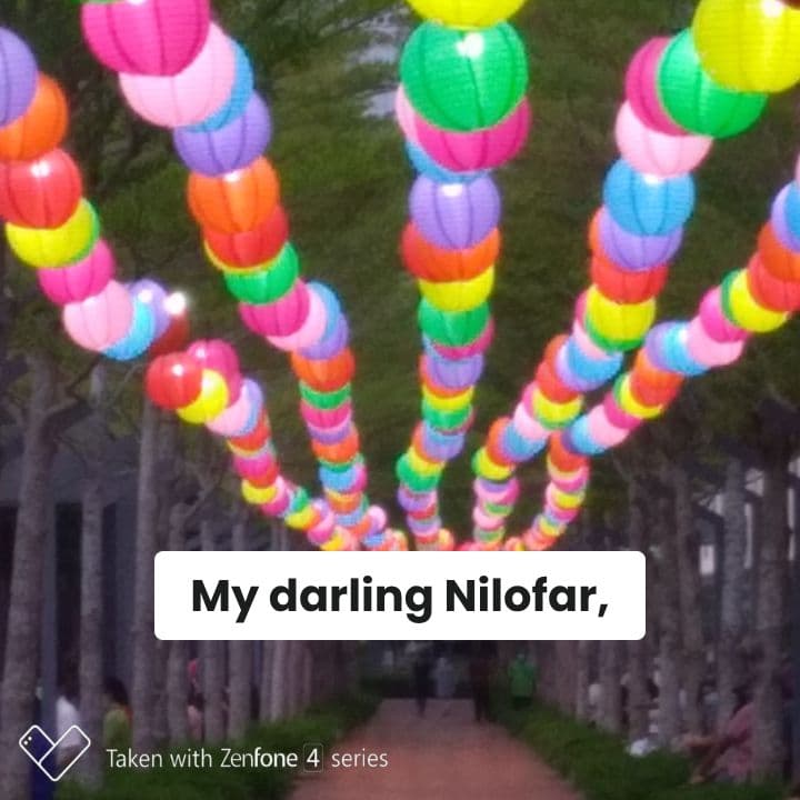 A Romantic Birthday Song for Nilofar