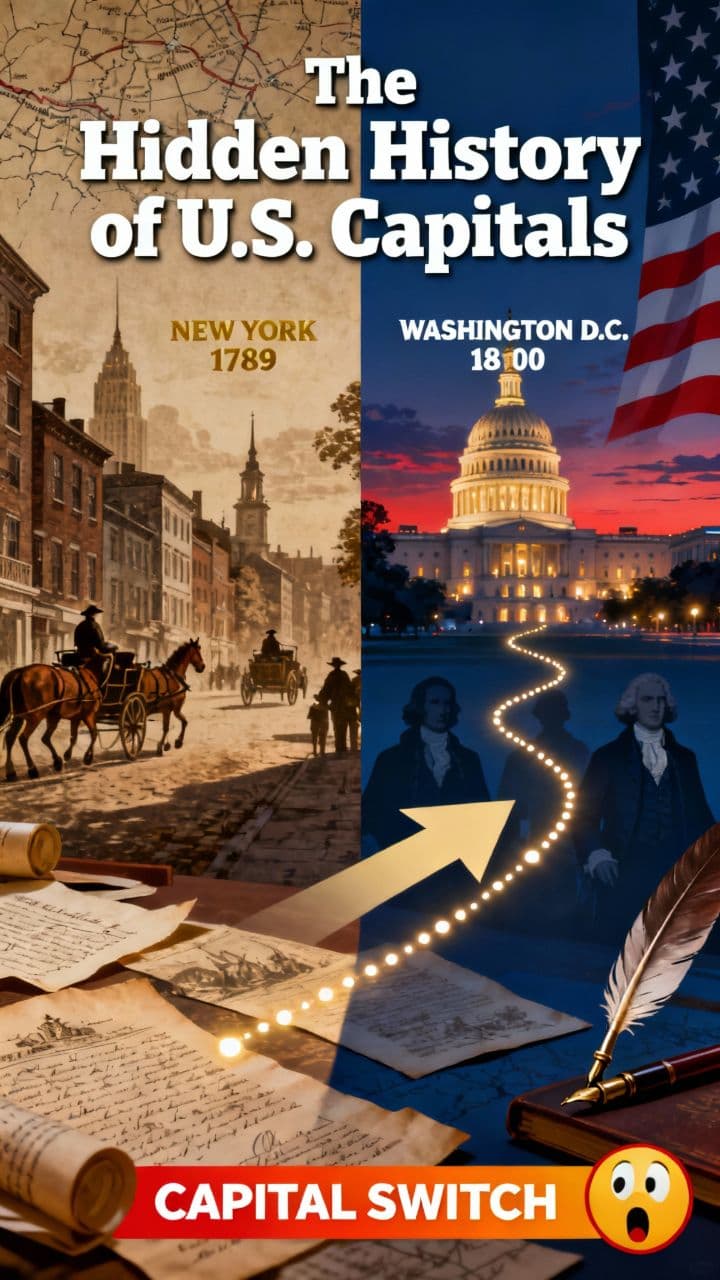 The Hidden History of U.S. Capitals
