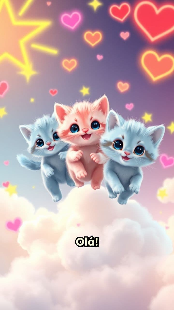 Os Gatinhos Mágicos Dançantes