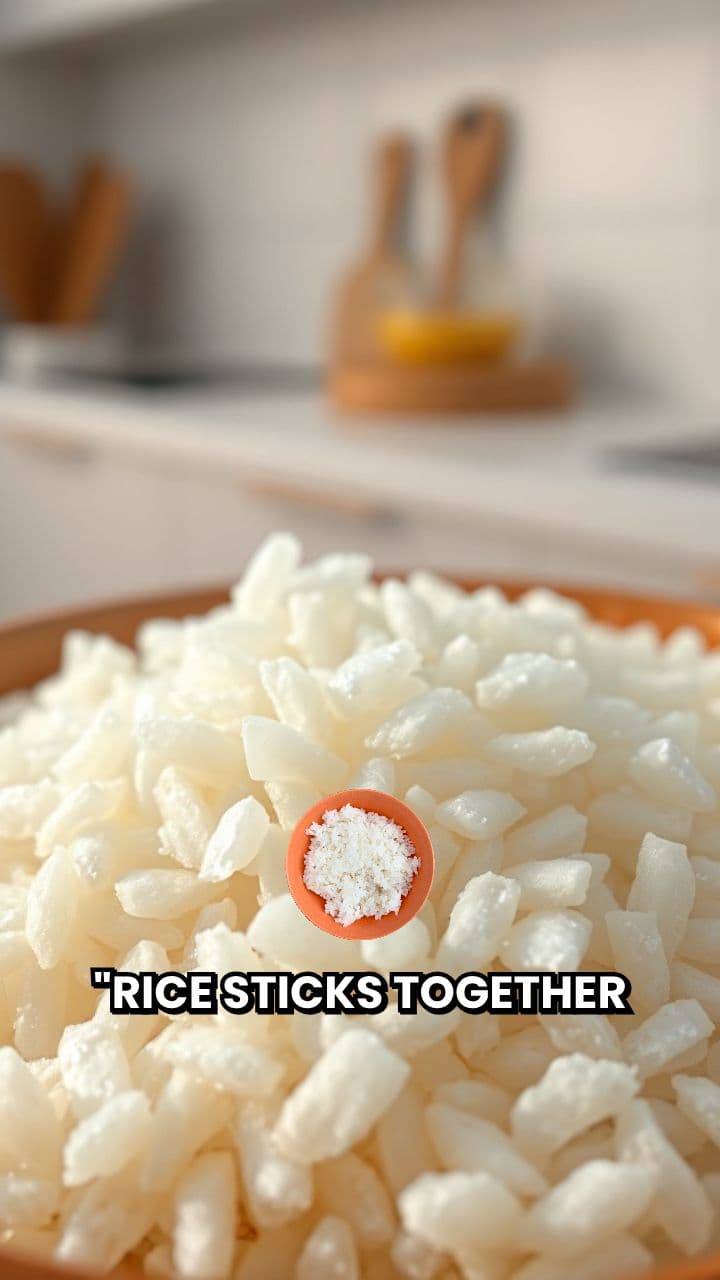 Washing Rice for Better Texture