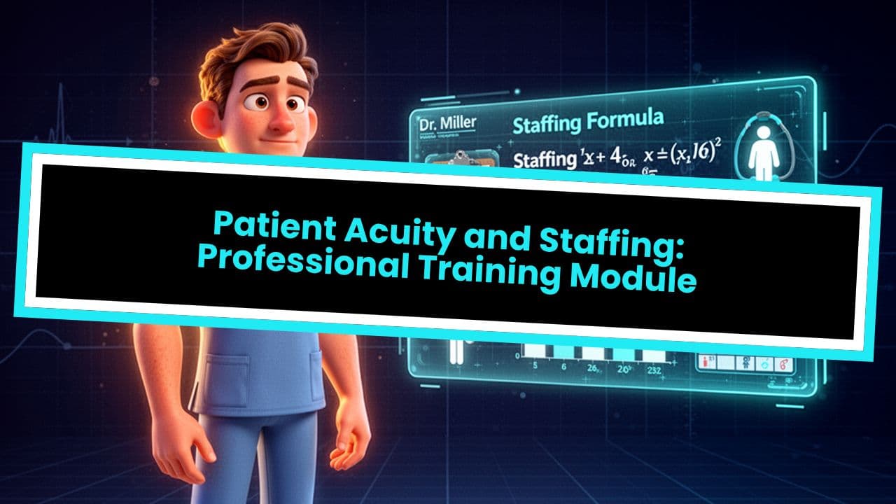 Patient Acuity and Staffing: Professional Training Module