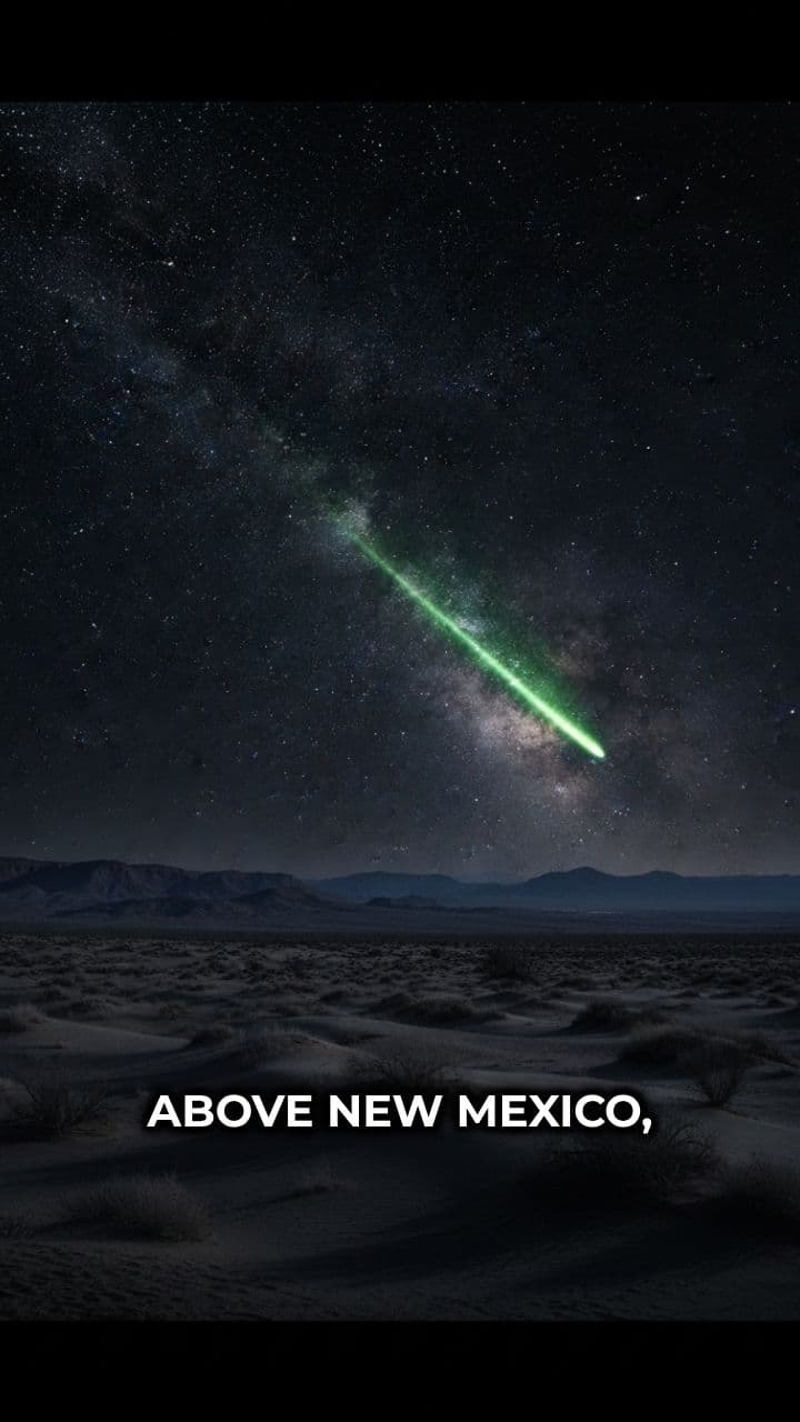 The Green Fireballs of New Mexico