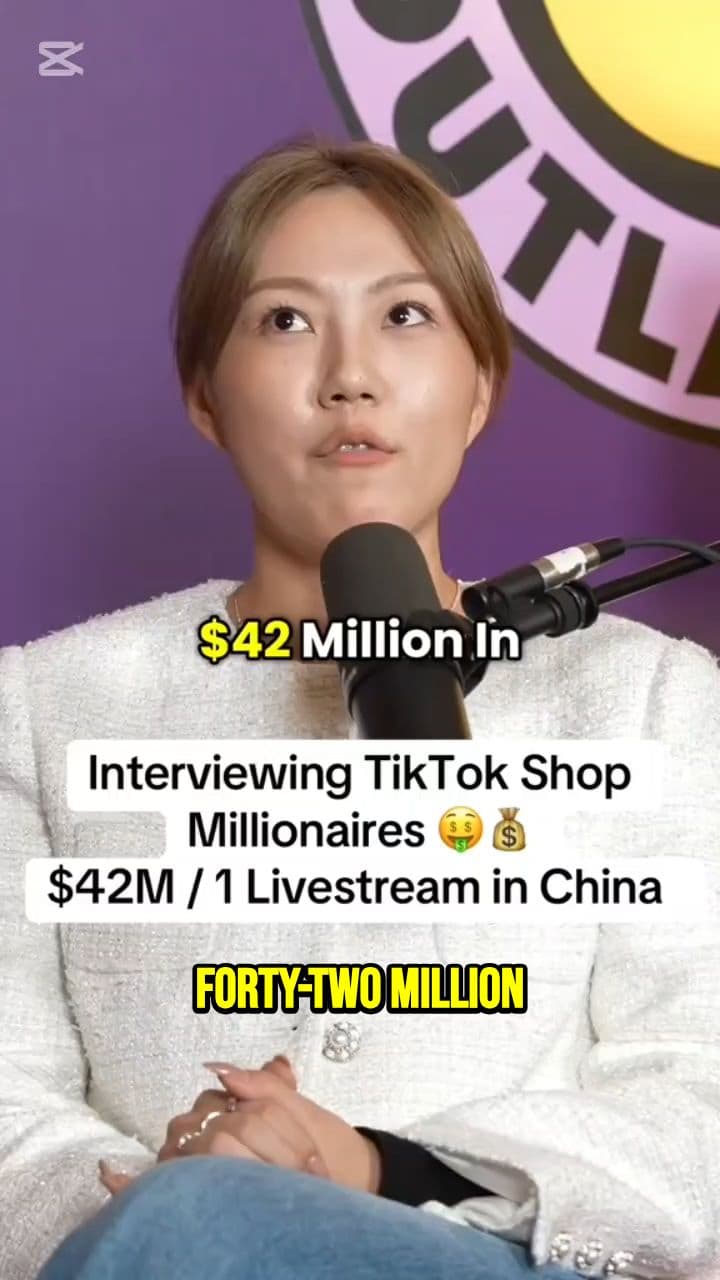 Éxito de ventas en livestream en China