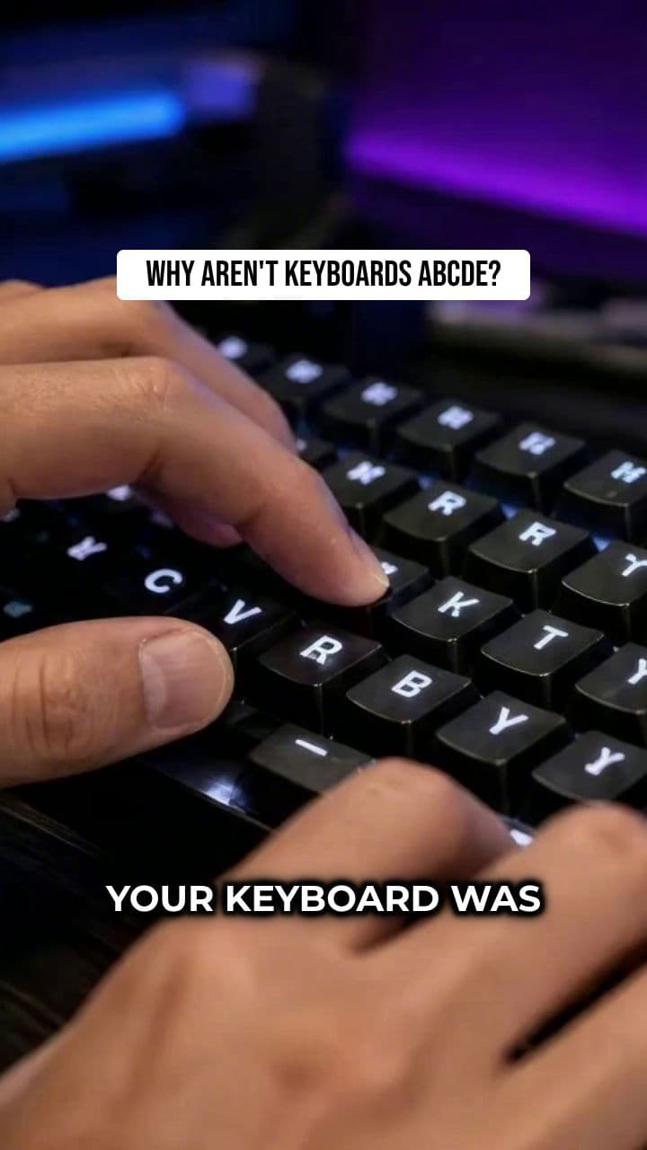 Why Keyboards Aren't Alphabetical