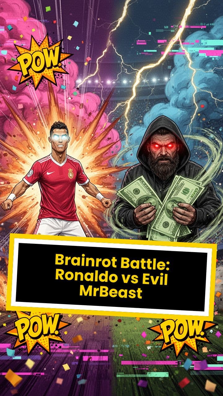 Brainrot Battle: Ronaldo vs Evil MrBeast