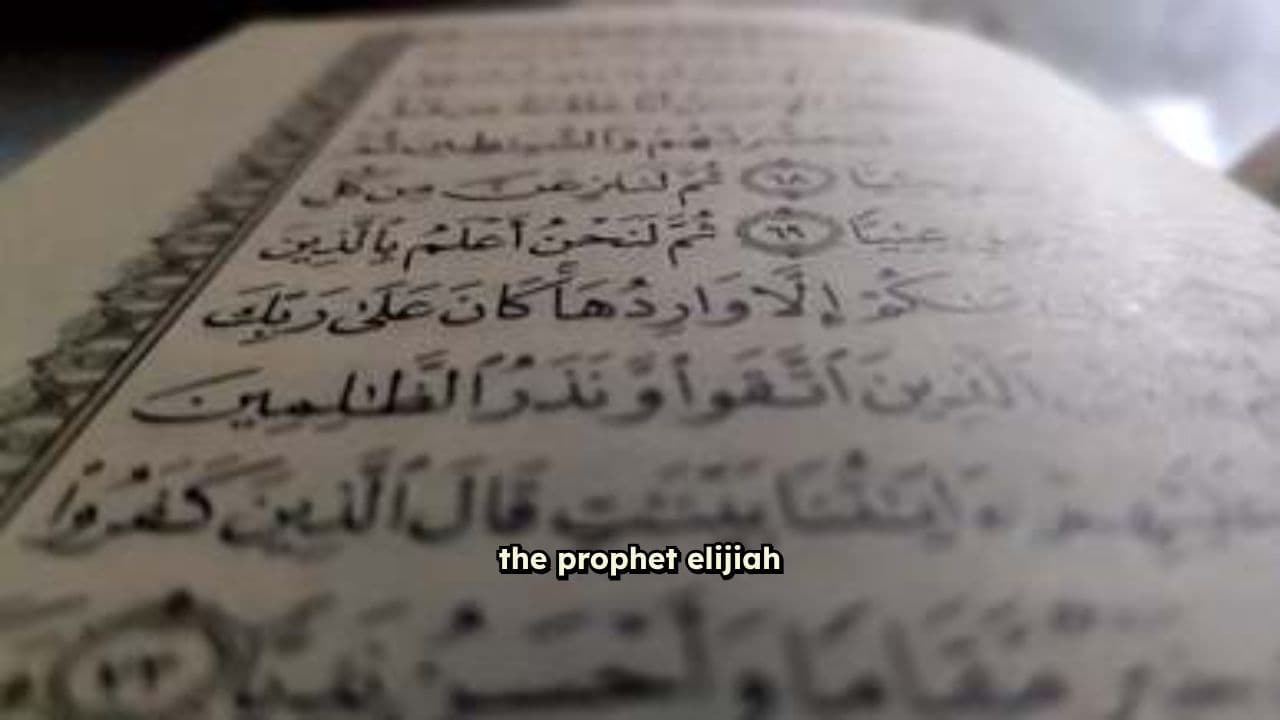 Elisha: Successor of Elijah