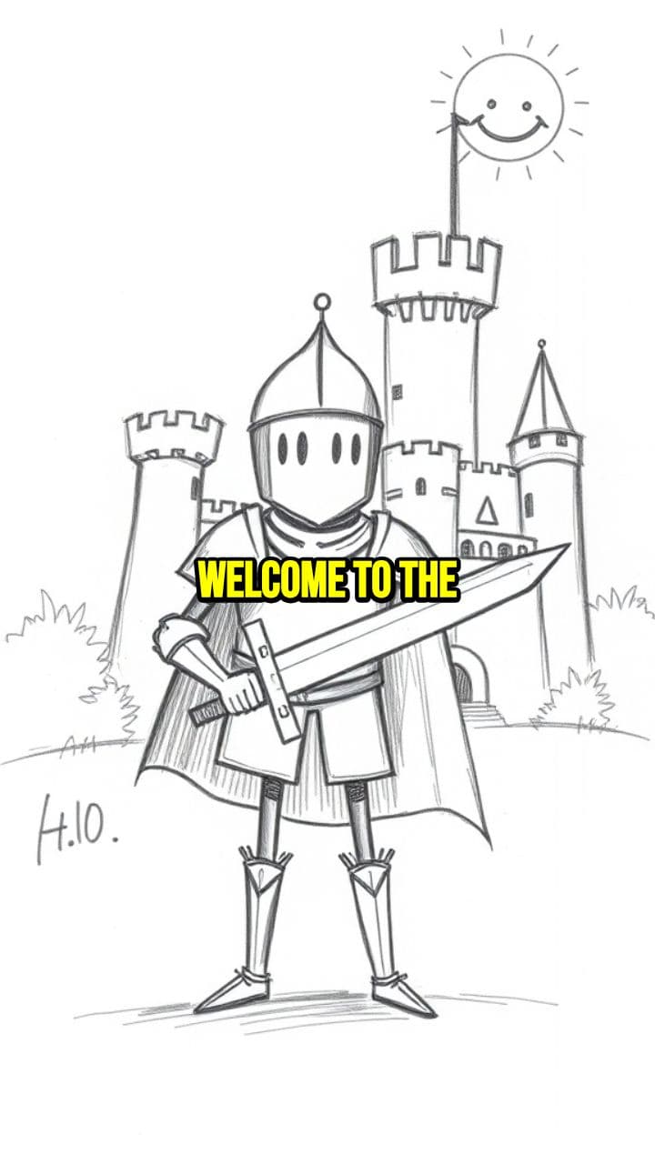 Medieval Mayhem: A Sketchy Journey