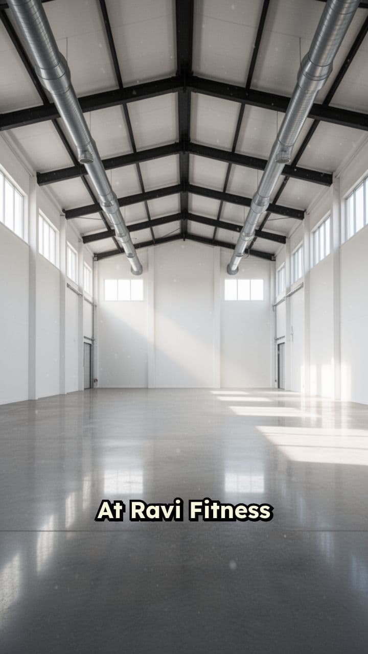 Ravi Fitness Store: Professional Gym Transformation