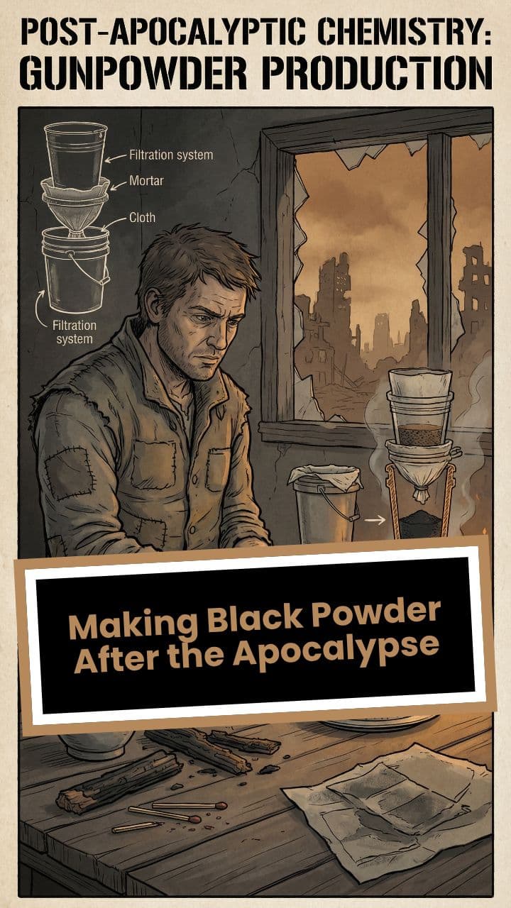 Making Black Powder After the Apocalypse