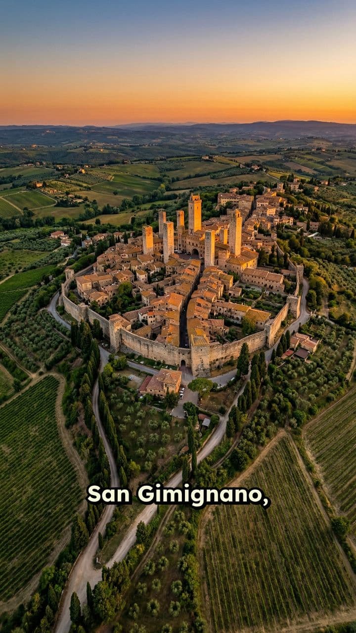 San Gimignano: Manhattan-ul Medieval