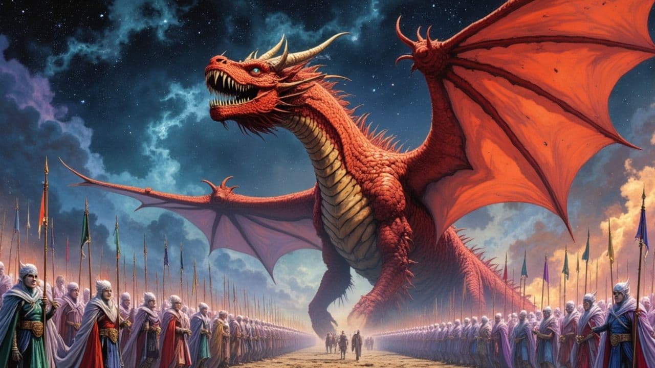 Dragon and Angelic Warriors Unite