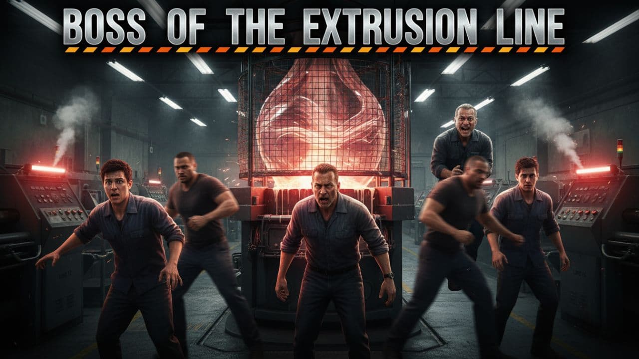 Boss of the Extrusion Line