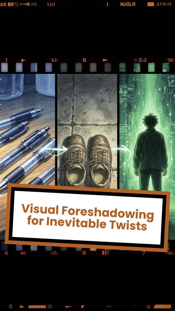 Visual Foreshadowing for Inevitable Twists