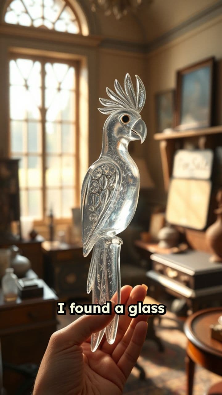 The Magic of a Glass Parrot