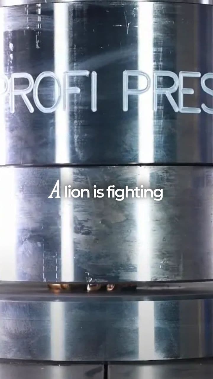 Giant Fire Lion vs Golden Tiger
