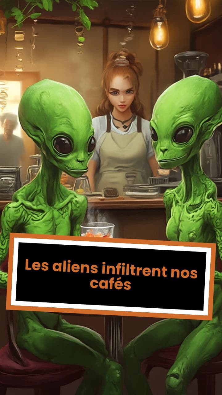 Les aliens infiltrent nos cafés