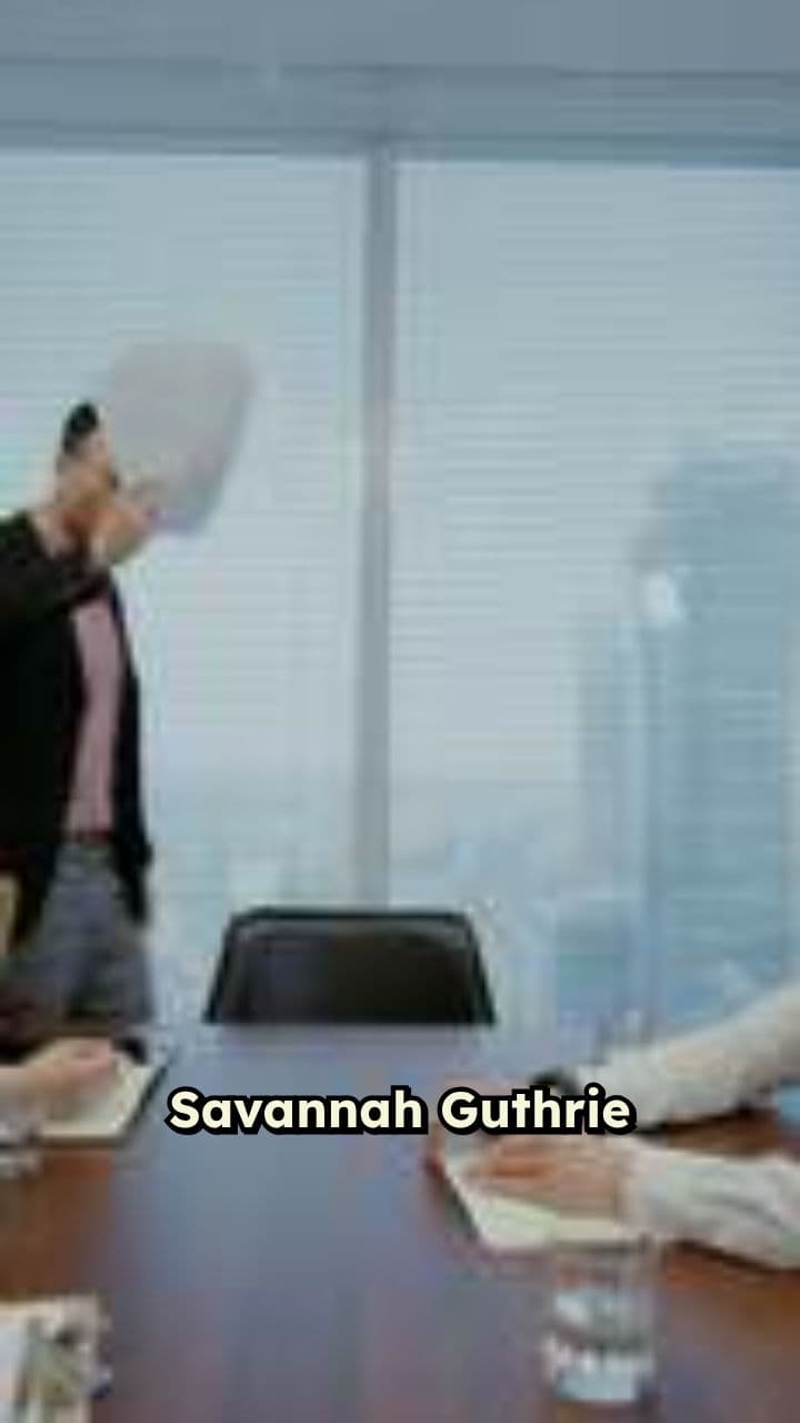 Savannah Guthrie Admits Office Party Spanking