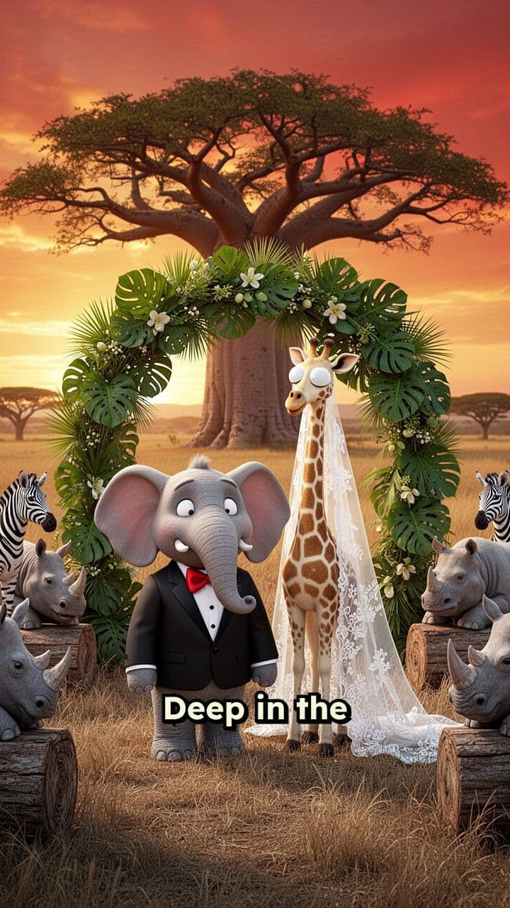 A Safari Wedding of Hearts