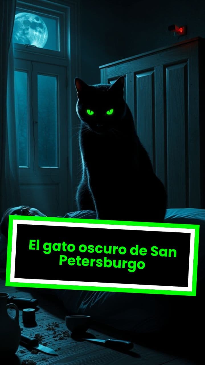 El gato oscuro de San Petersburgo