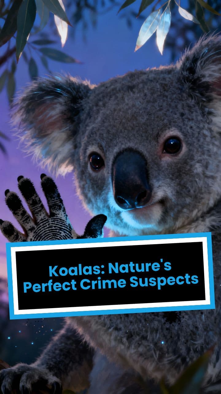 Koalas: Nature's Perfect Crime Suspects