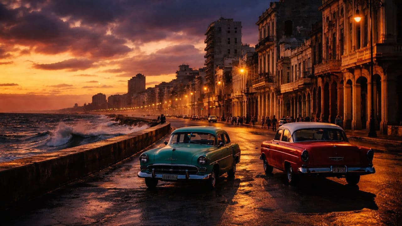 Unas millas sobre el mar