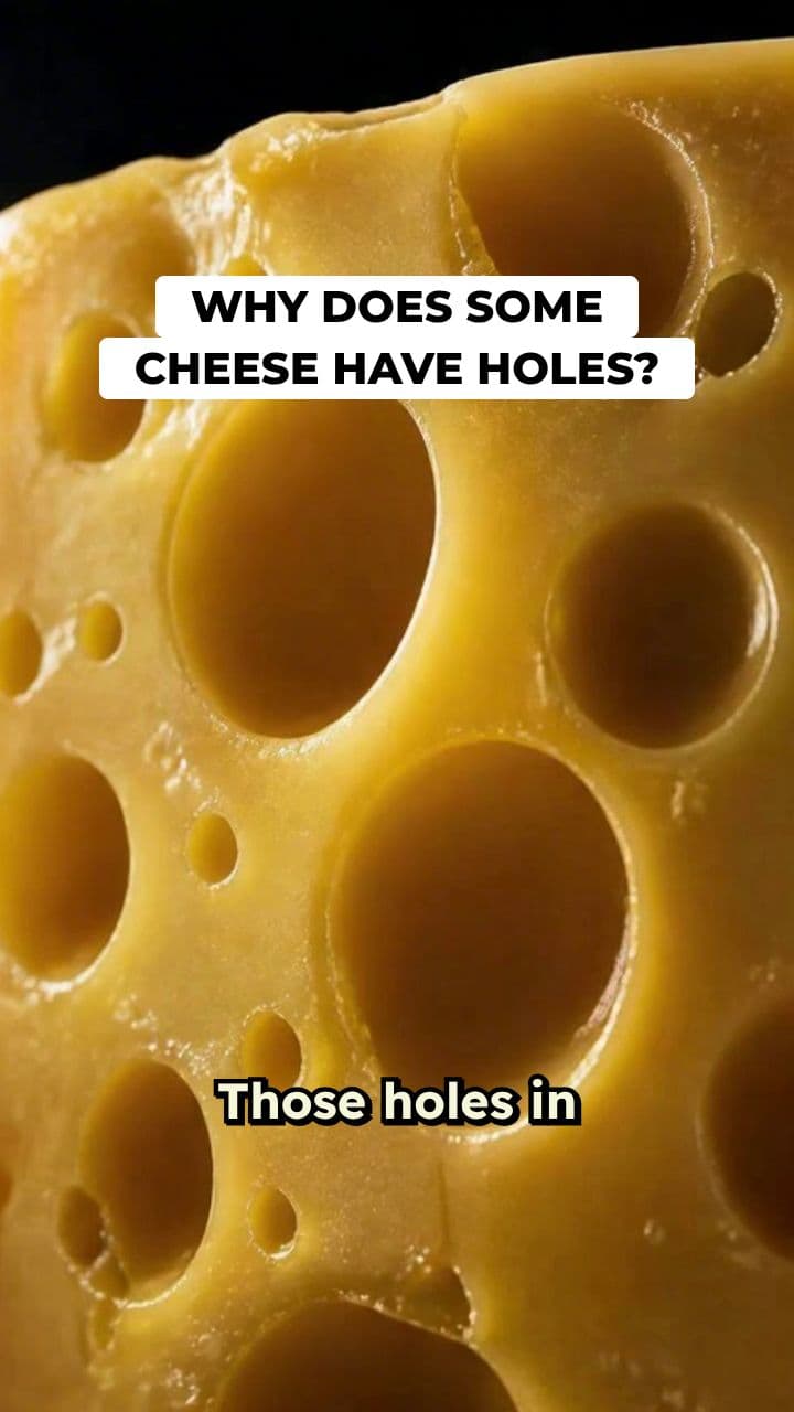 Why Cheese Has Holes