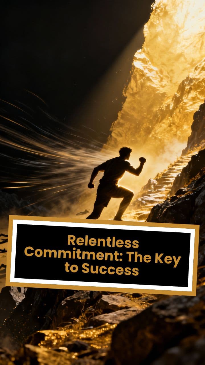 Relentless Commitment: The Key to Success