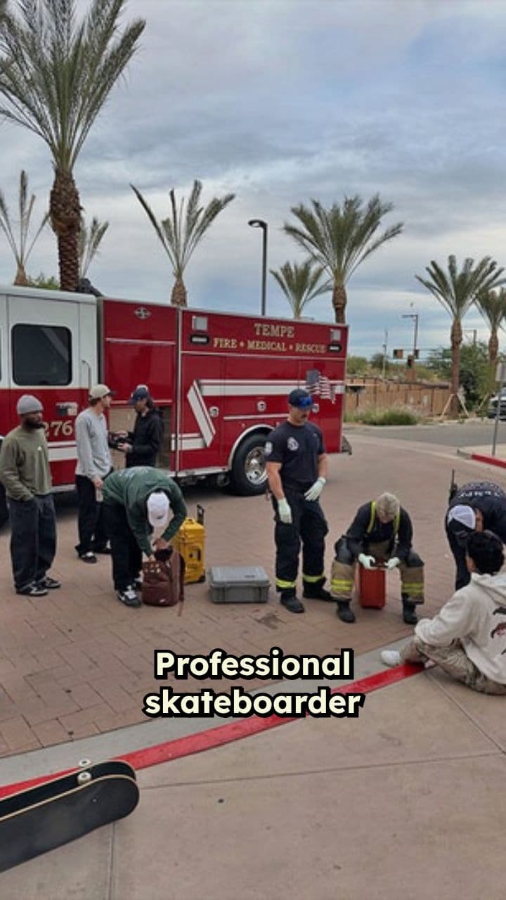 Nyjah Huston Fractures Skull in Rail Trick