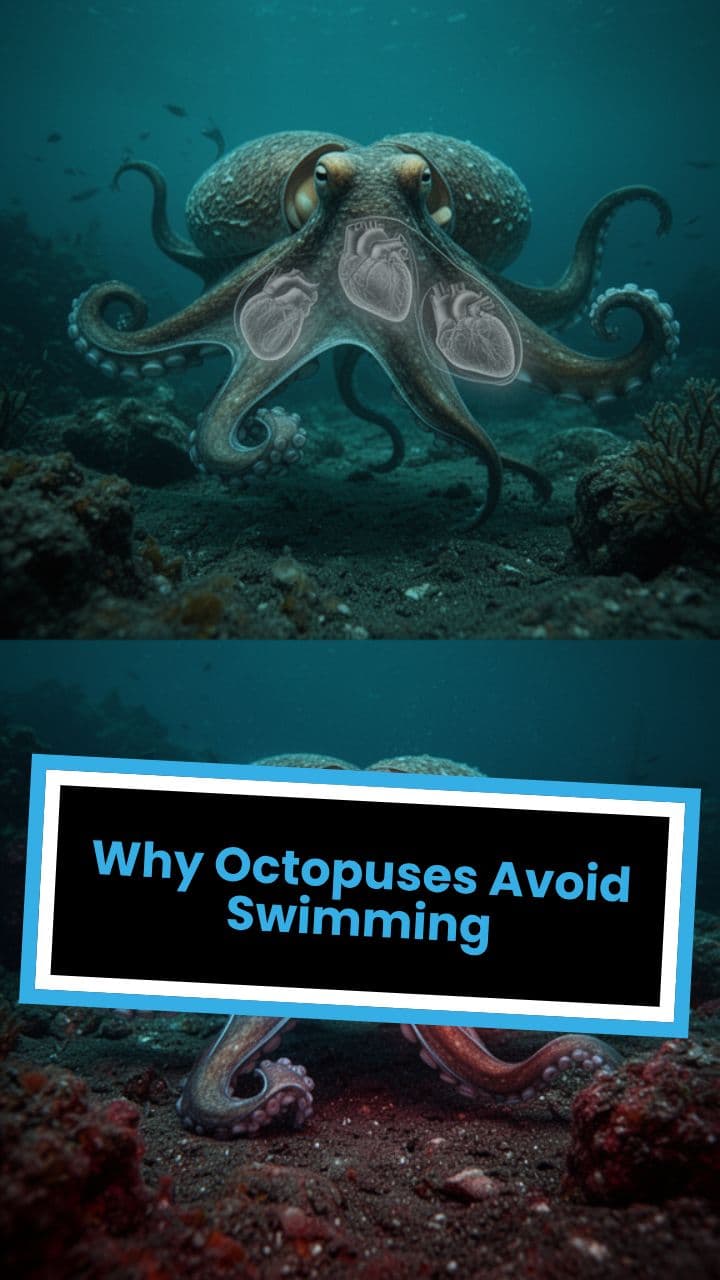 Why Octopuses Avoid Swimming