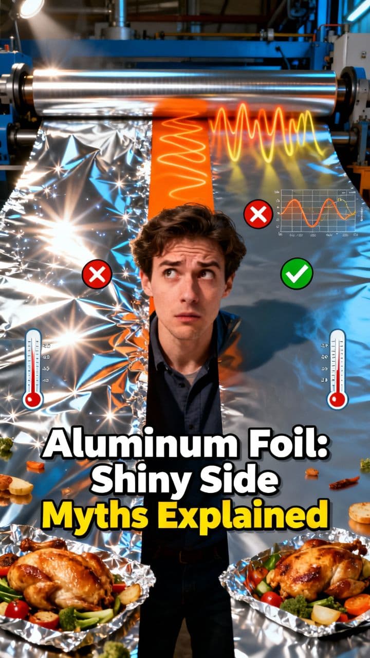 Aluminum Foil: Shiny Side Myths Explained