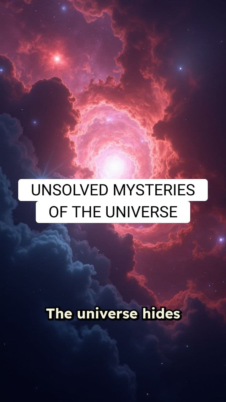 Unsolved Mysteries of the Universe