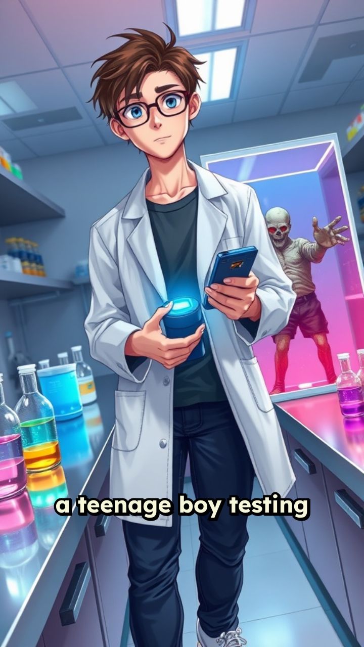 Zombie Lab Experimentation by a Teenager