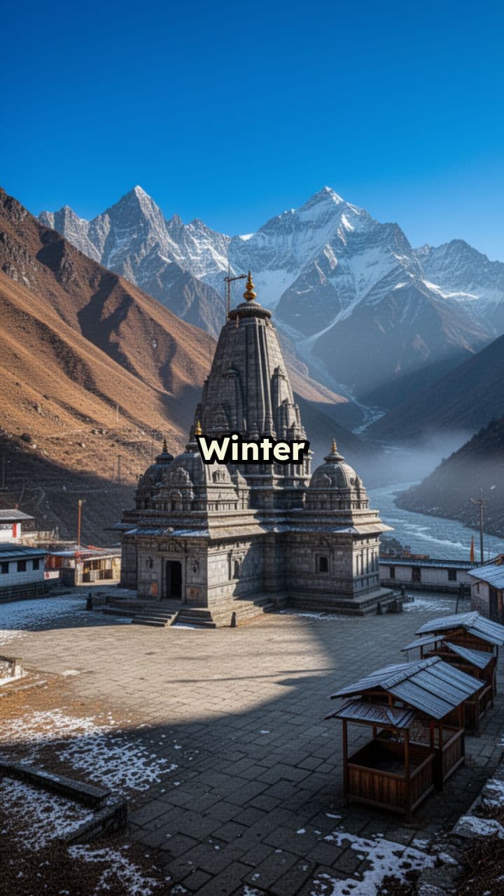 कड़ाके की सर्दी, फिर भी बर्फ नहीं