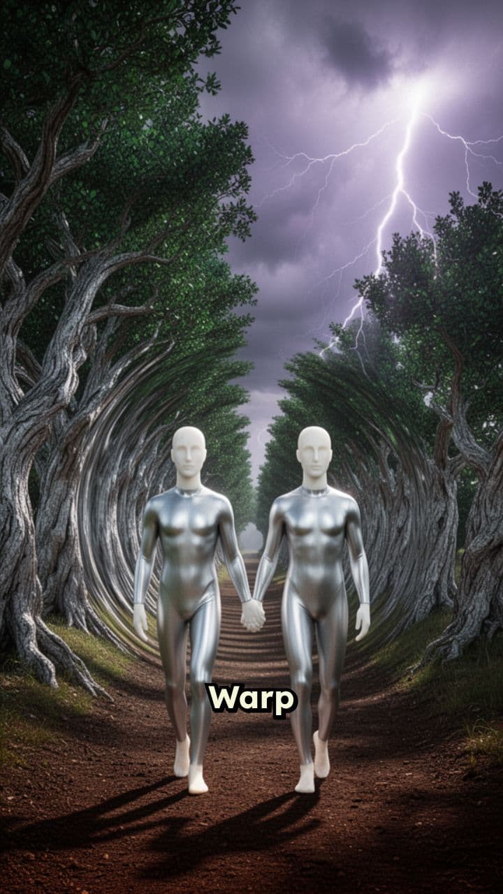 Warped Into Dark Energy