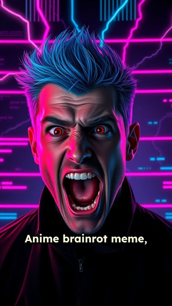 Chaotic Anime Brainrot Mashup