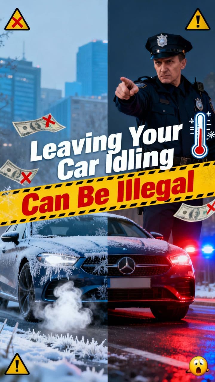 Leaving Your Car Idling Can Be Illegal
