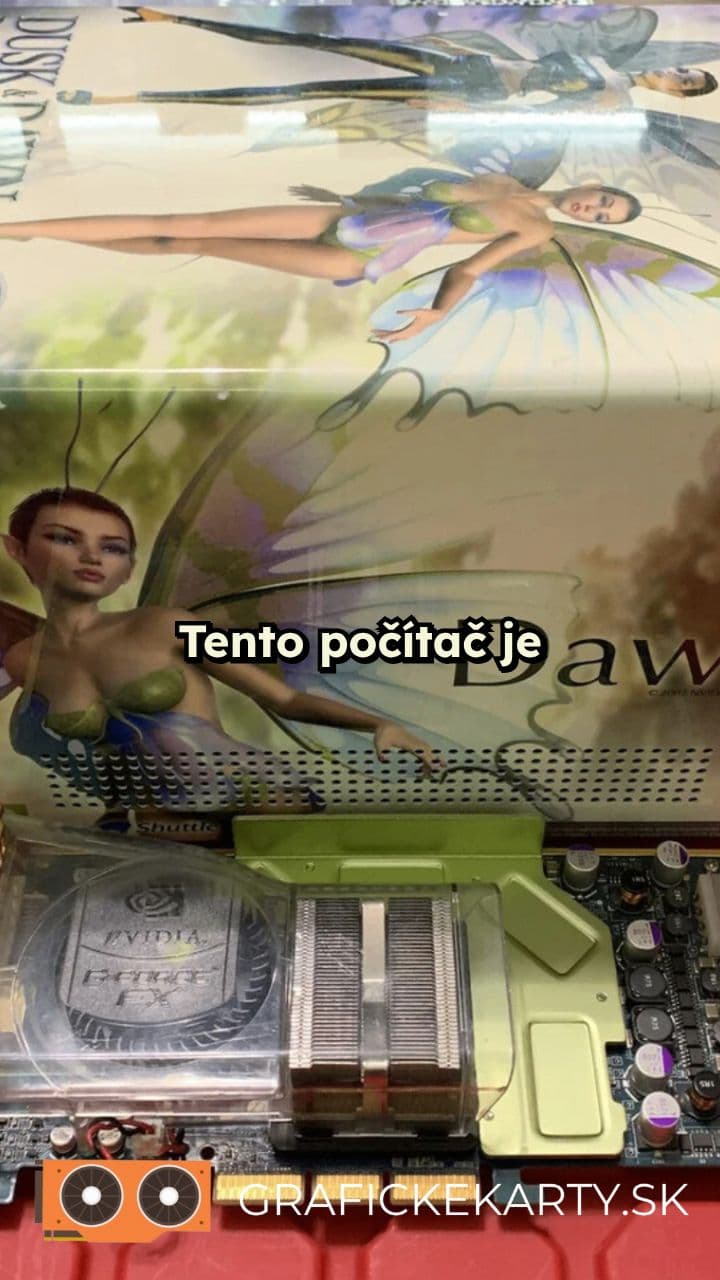 Vzácny NVIDIA Dawn & Dusk demo systém