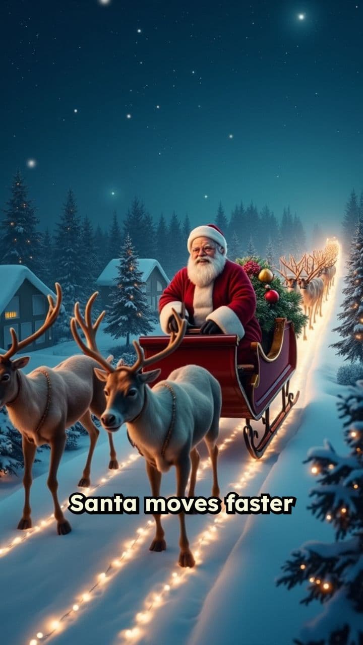 Santa: Master of Physics and Time Travel