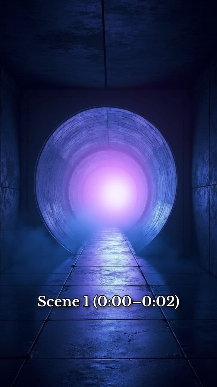 Neon Laser Tunnel Adventure