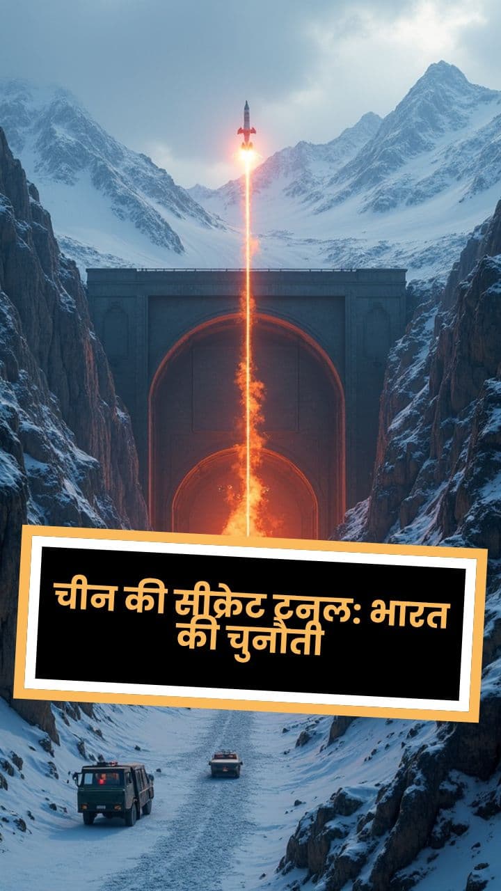 चीन की सीक्रेट टनल: भारत की चुनौती